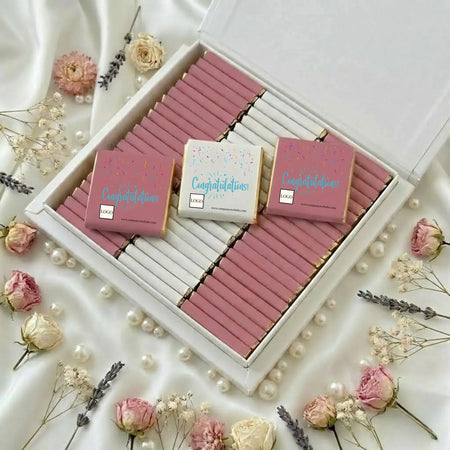 Bravo & Beyond: Congratulations Collection - Personalized Corporate Chocolate Favors