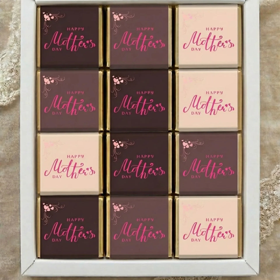 Heart’s Haven: Artisan Sweets for Mom - Personalized Mother's Day Chocolate Favors