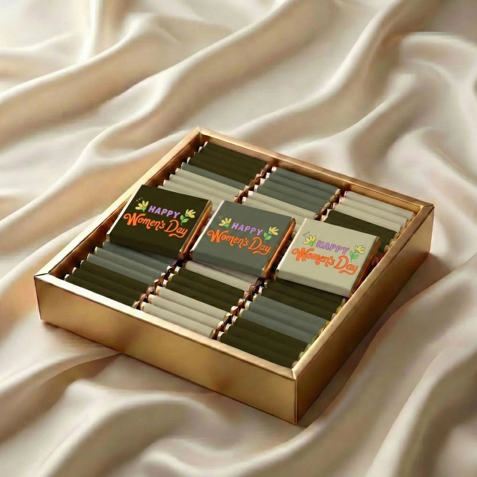 Goddess Aura: Celebrating Female Brilliance - Personalized Women's Day Chocolate Favors