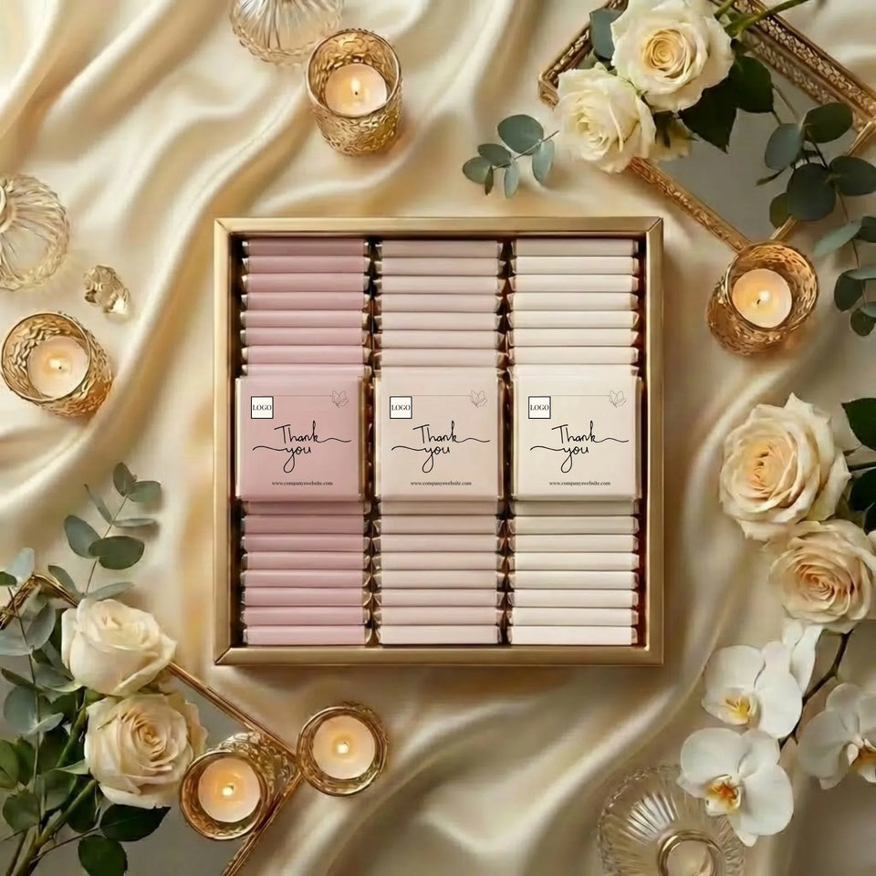 Client Appreciation: Signature Thank You Series - Personalized Corporate Chocolate Favors