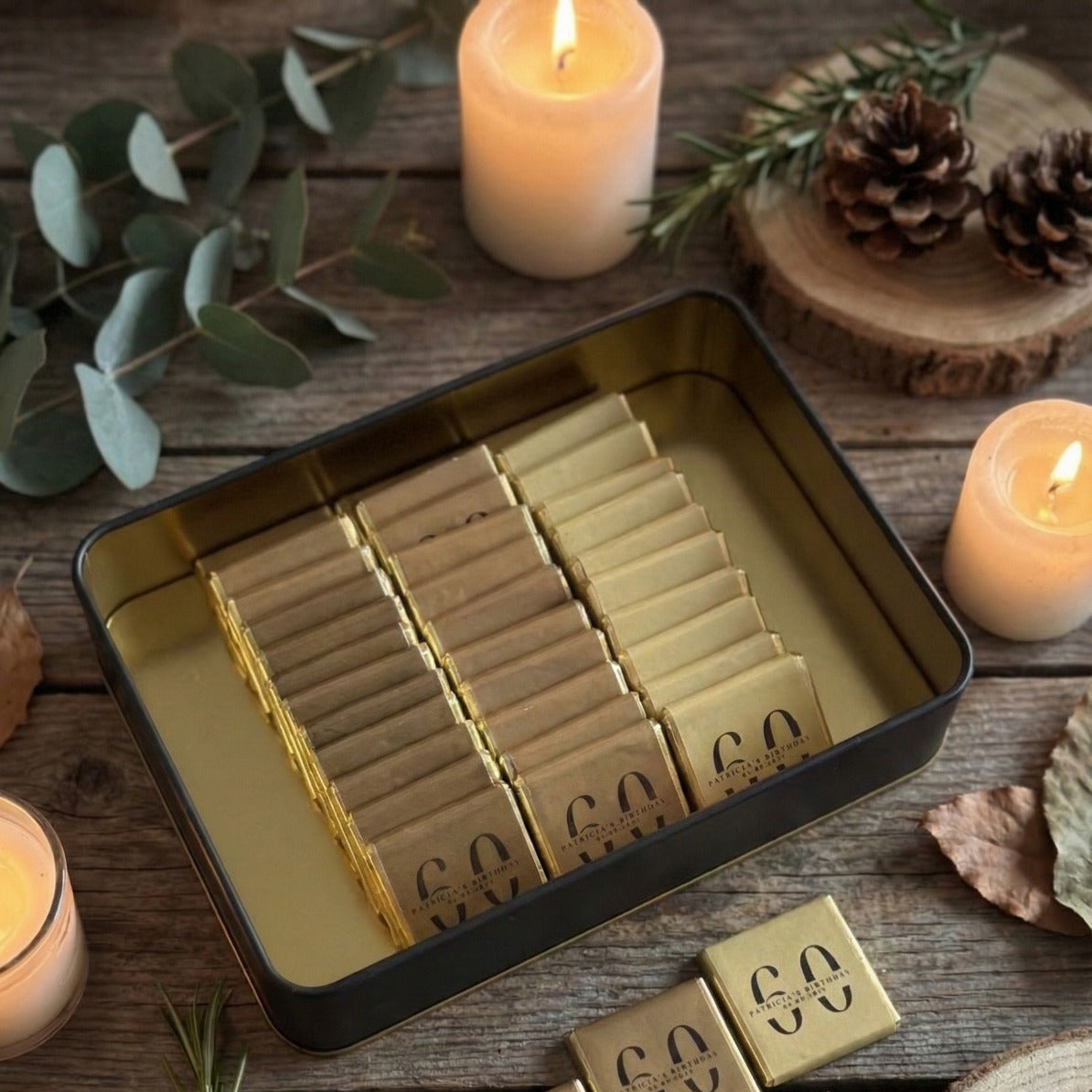 Personalized Birthday Chocolate Favors