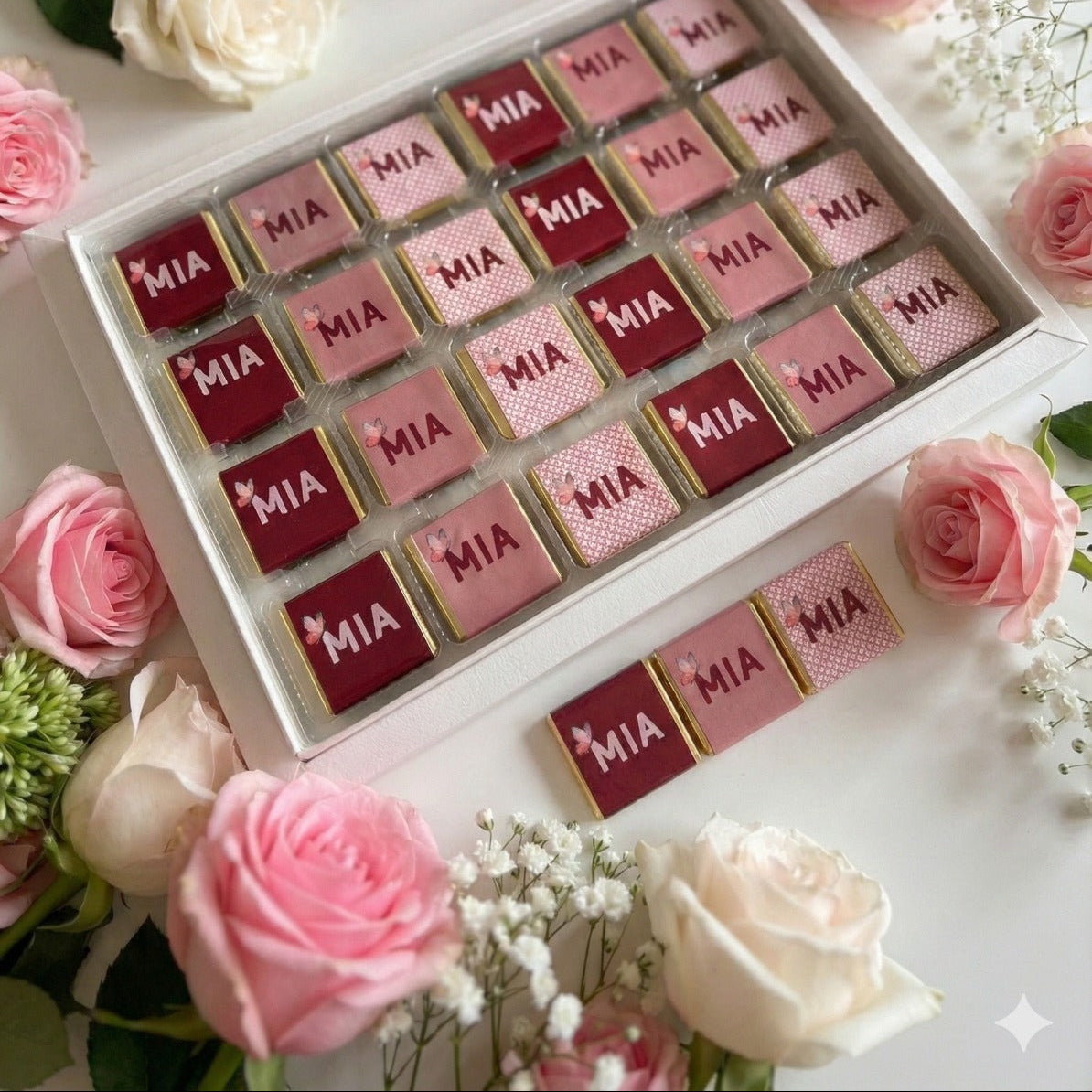 Personalized Baby Shower Chocolate Favors