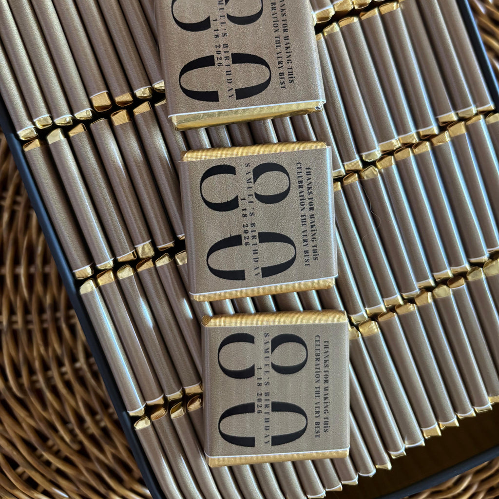 Personalized Birthday Chocolate Favors
