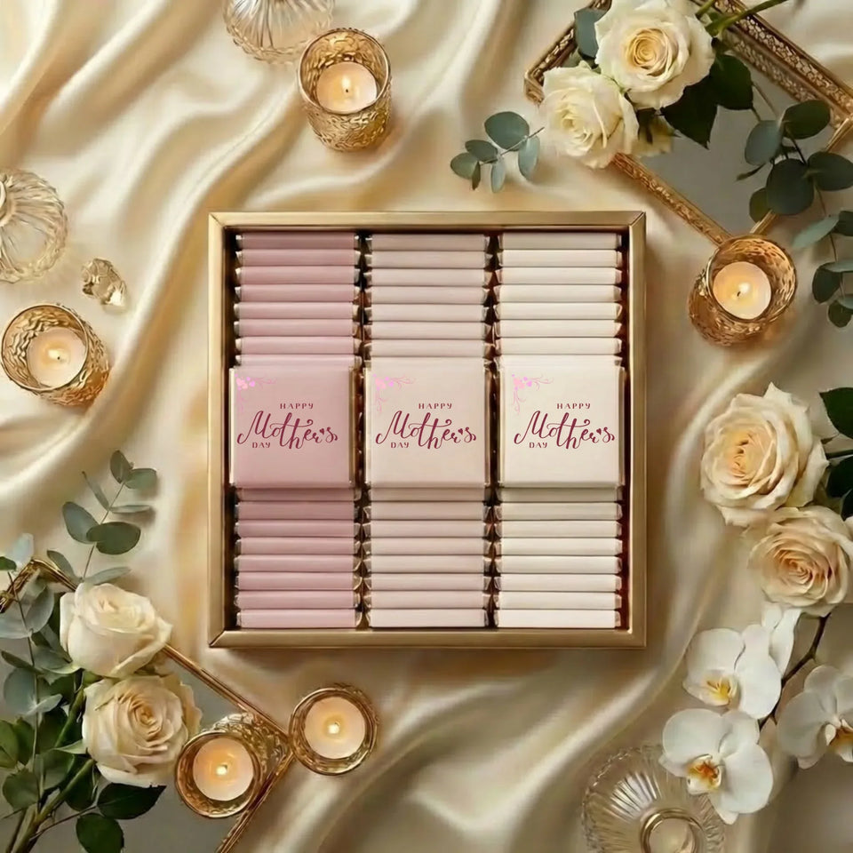Heart’s Haven: Artisan Sweets for Mom - Personalized Mother's Day Chocolate Favors