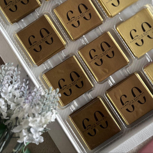 Personalized Birthday Chocolate Favors