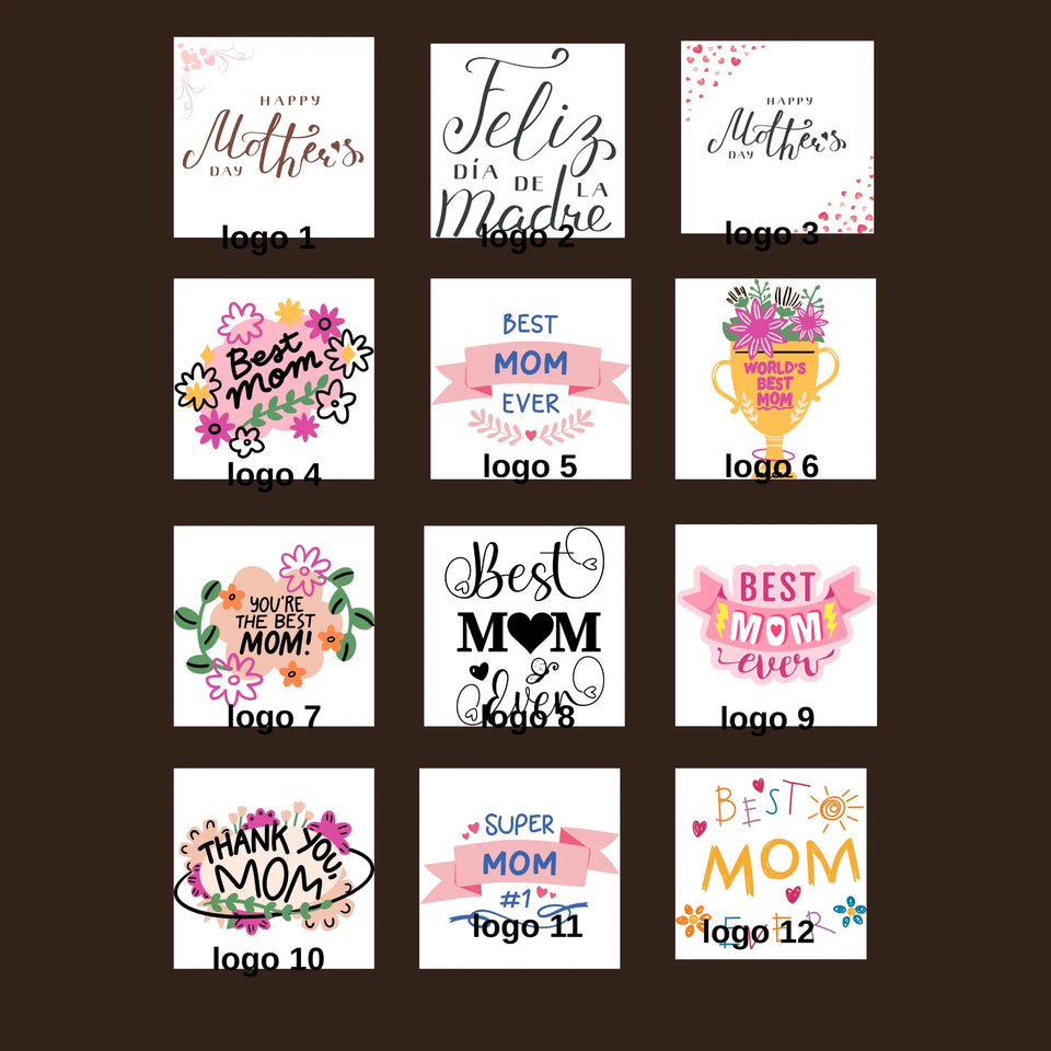 Heart’s Haven: Artisan Sweets for Mom - Personalized Mother's Day Chocolate Favors