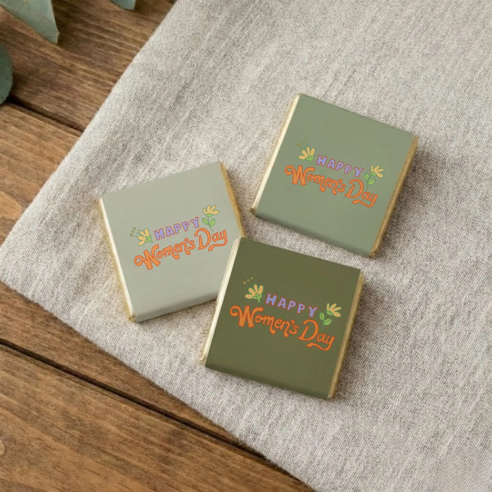 Goddess Aura: Celebrating Female Brilliance - Personalized Women's Day Chocolate Favors